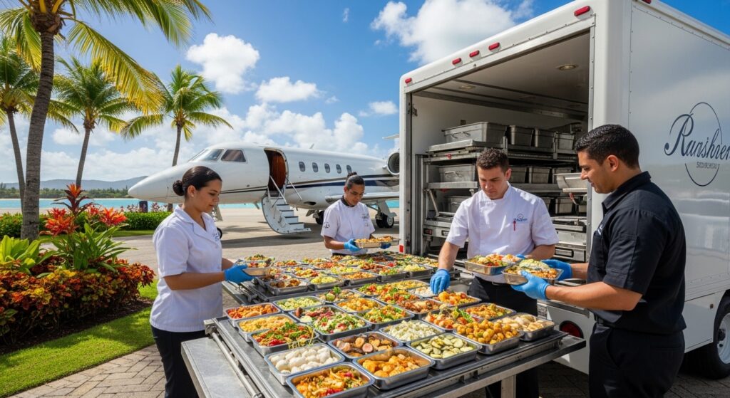 Aircraft Catering Service at Bali International Airport