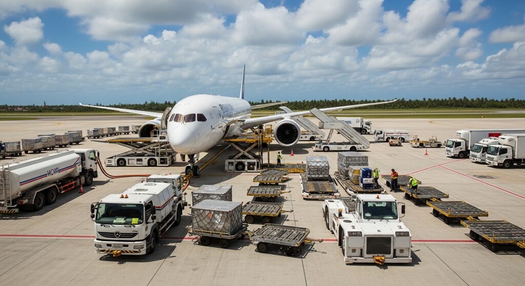Comprehensive Ground Handling Services at Bali Airport