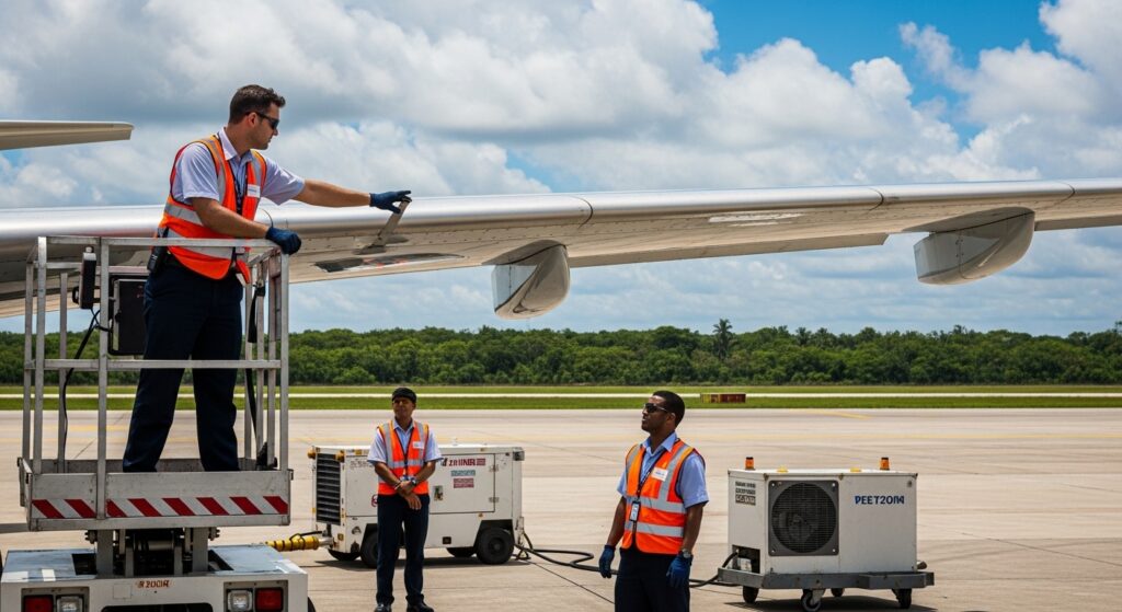 Aircraft Technical Support at Ngurah Rai Airport