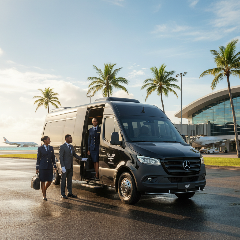 Crew transportation services at Bali Airport