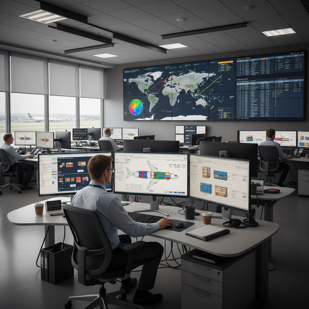 Load control and weight balance planning for aircraft
